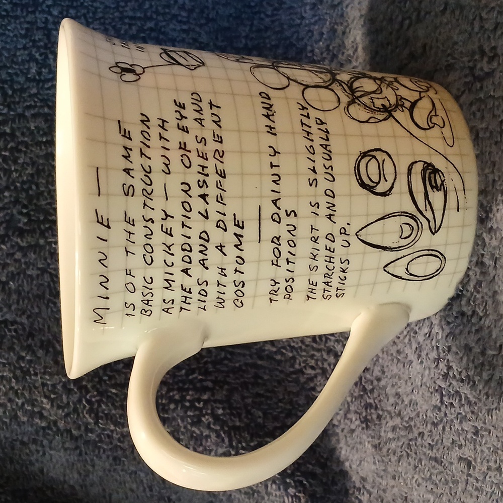 Disney Minnie Mouse Sketch coffee mug - Picture 2 of 6